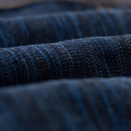 Pure Ble Japan flaneurs Waterfall Type II 14.5oz Selvedge Denim Jacket Dark Indigo (6)