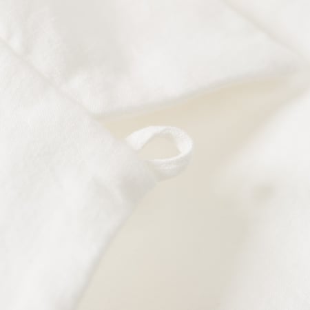 F3514 Open Collar Shirt White