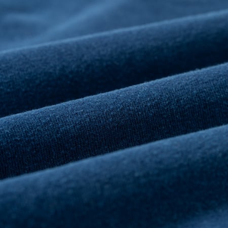 détails flaneurs DUBBLE WORKS  Loopwheel Sweat Hoodie Indigo Dye (3)