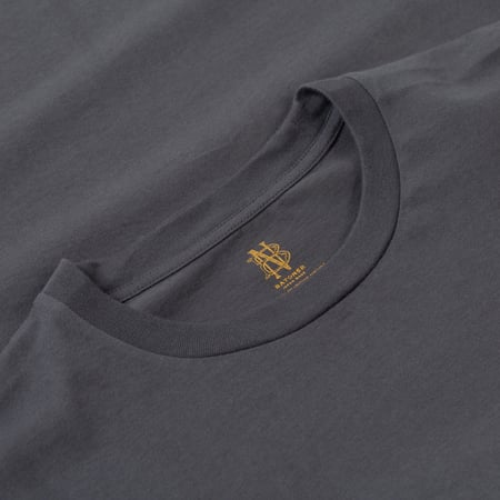 co flaneurs BATONER Light Meriyasu T-Shirt charcoal (2)