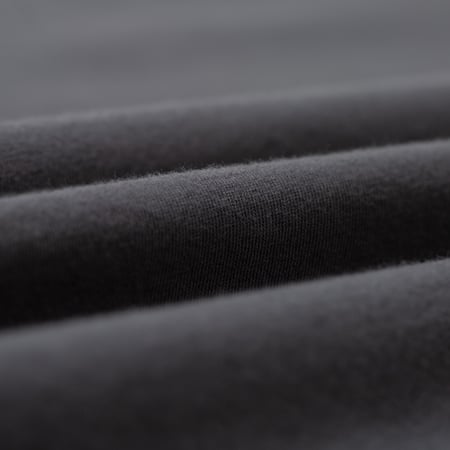 detail flaneurs BATONER Light Meriyasu T-Shirt charcoal (1)