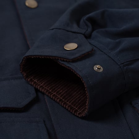 manche flaneurs veste FRIZMWORKS Royal Hunting Jacket Navy (3)