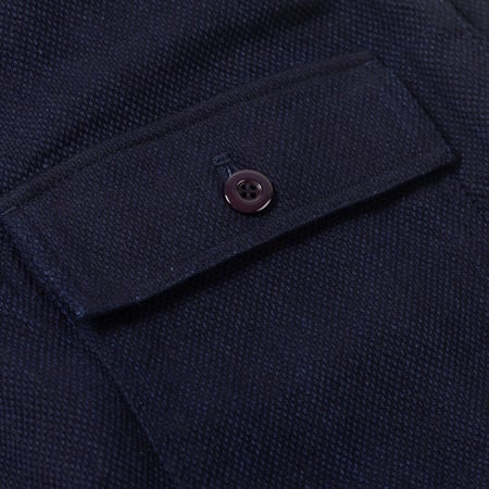 pocket flaneurs Frizmworks Sashiko Denim Balloon Pants Indigo (2)