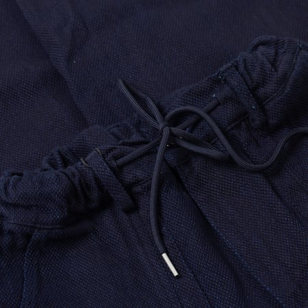string flaneurs Frizmworks Sashiko Denim Balloon Pants Indigo (3)