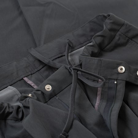 1 Pleat Travel Comfort Cloth Charcoal