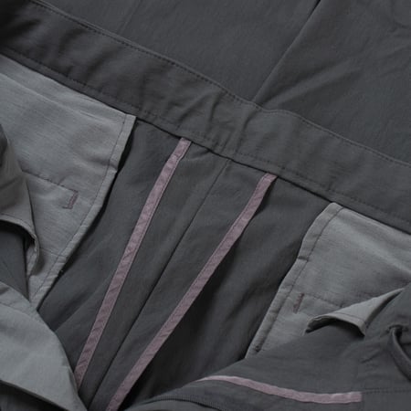 1 Pleat Travel Comfort Cloth Charcoal