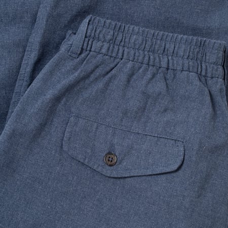 Oxford Pant Sintra Recycled Cotton Blue