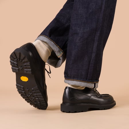 image flâneurs REGAL SHOES & CO. / U-Tip Gore-Tex Black dos