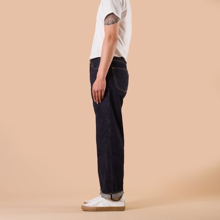 Image-Flâneurs_JAPAN BLUE JEANS / J501 Loose Fit 14,8oz_de-profil
