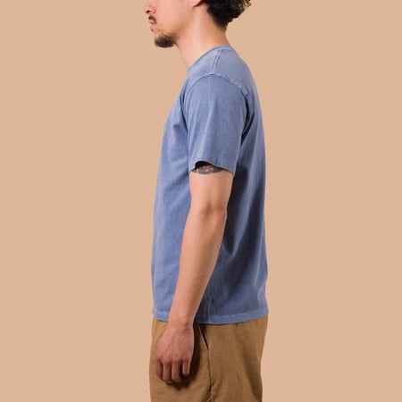 GOOD ON  Short Sleeve Crew T-Shirt P-Ajisai image flâneurs porté de profil