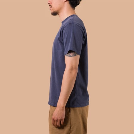 image flâneurs GOOD ON / Short Sleeve Crew T-Shirt P-Navy   de profil