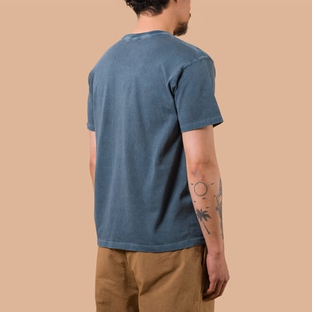 image flâneurs GOOD ON / Short Sleeve Crew T-Shirt P-Slate de dos