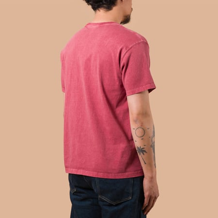 image flâneurs GOOD ON / Short Sleeve Crew T-Shirt P-F.Red de dos