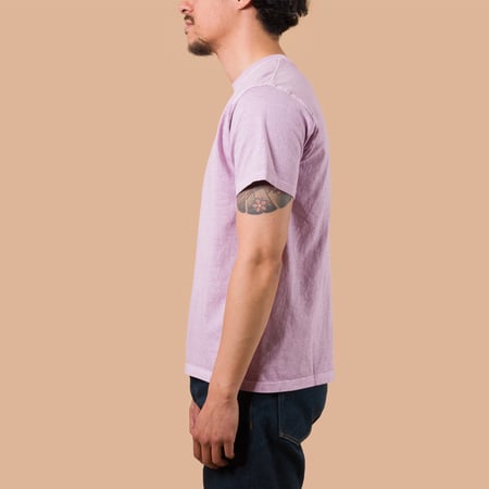 image flâneurs GOOD ON / Short Sleeve Crew T-Shirt P-Violet profil