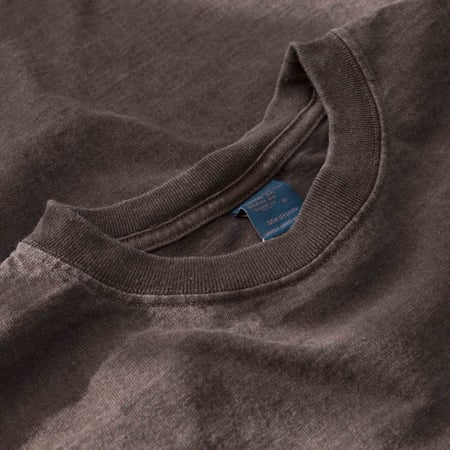 Short Sleeve Crew T-Shirt in Chocolate Brown