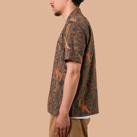 image flâneurs KARDO x FLANEURS / S/S Shirt AJK01 de profil