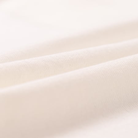 image flâneurs MOONCASTLE / Ice Cotton Poloneck Off White détail matière