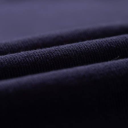 détail matière flâneurs pull Mooncastle  Ice Cotton Navy