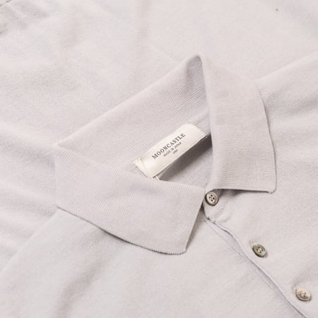 Ice Cotton Poloneck Light Gray