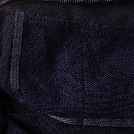 Heavy Canvas Shoulder Bag Sashiko Denim