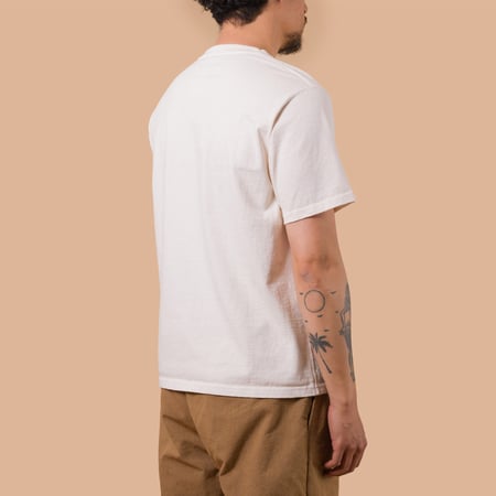 Image-Flaneurs_GOOD ON / S/S Heavy Crew Tee P-Natural_de-dos