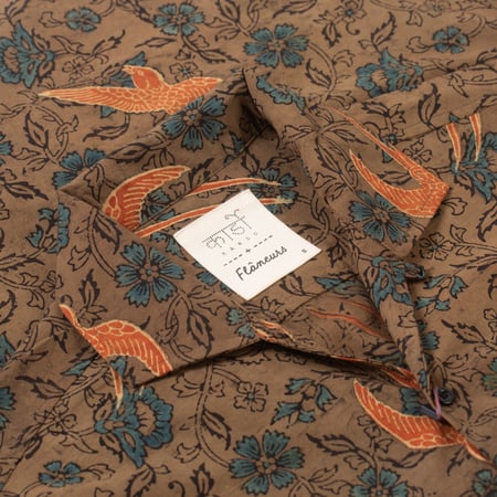 image détail KARDO x FLANEURS chemisette motif Shirt AJK01 (2)