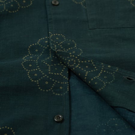 image détail  flâneurs chemisette KARDO x FLANEURS  SS Shirt BP09 de face (3)