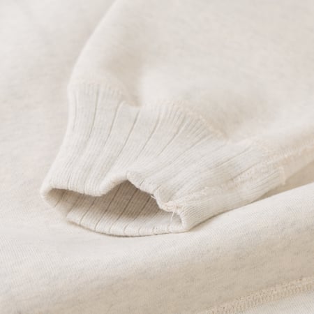 Heavy Loopwheel Sweat Hooded Parka Oatmeal