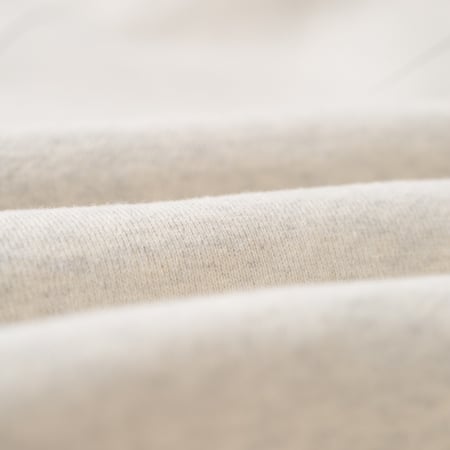 Heavy Loopwheel Sweat Hooded Parka Oatmeal