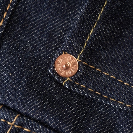 détail flaneurs Lot. 220XX-54 1954 Model 14oz Regular Straight Denim (7)
