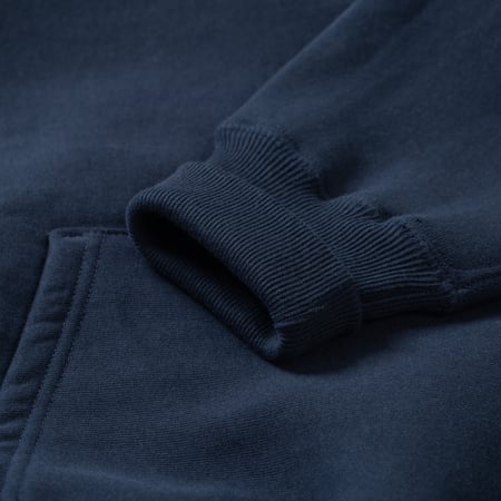 détails Vignettes flaneurs WAREHOUSE & CO.  Lot. 484 Plain Hooded Sweatshirt Navy (3)