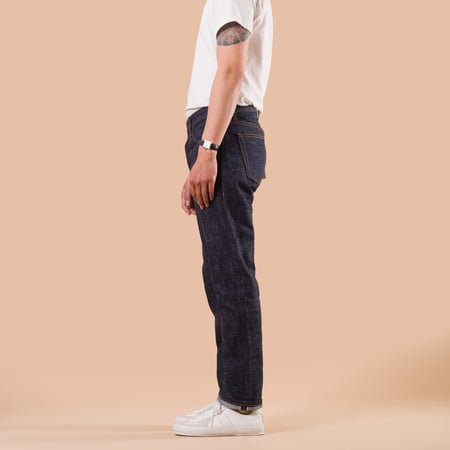 image flâneurs NAKED & FAMOUS / WeirdGuy Brawler Selvedge de profil
