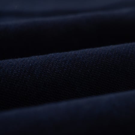 détails NAKED & FAMOUS  Kimono Shirt Maekake Dobby Indigo (4)