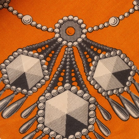 détail flaneurs ONE EAR BRAND Filigree Bandana Tangerine (3)