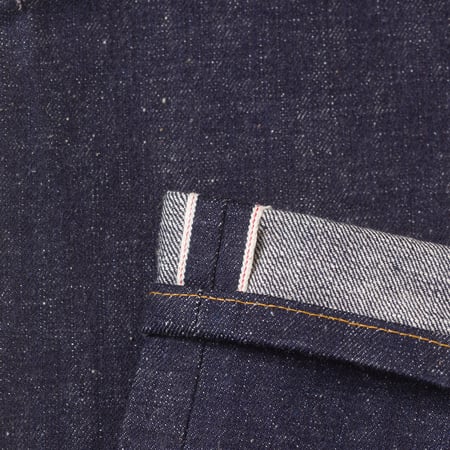 image flâneurs NAKED & FAMOUS / WeirdGuy Brawler Selvedge détail selvedge