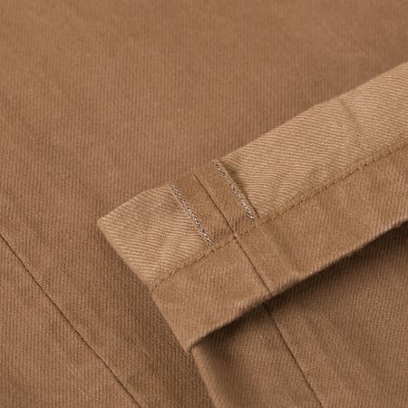 image flâneurs SAMURAI JEANS / SJ42CP 15oz Heavy Selvedge Chino Khaki détail selvedge