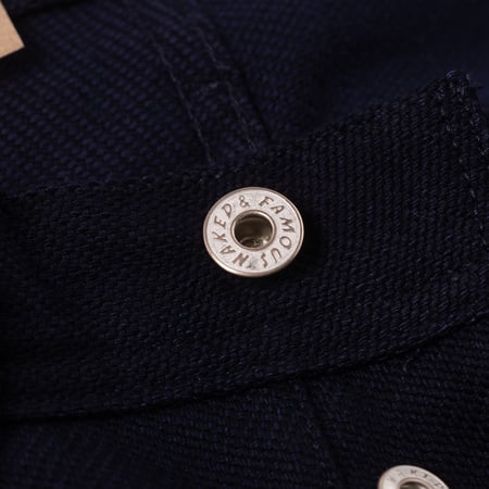 image flâneurs pantalon NAKED & FAMOUS / Maekake Dobby Indigo détail 2