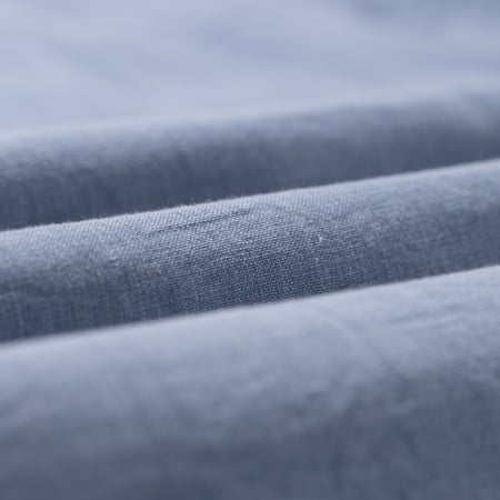 KARDO x FLANEURS / S/S Shirt Khadi Handloom Light Indigo
