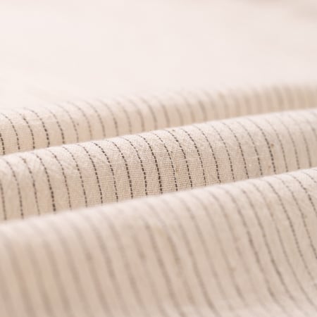 KARDO x FLANEURS / S/S Shirt EMB21 Natural Stripe