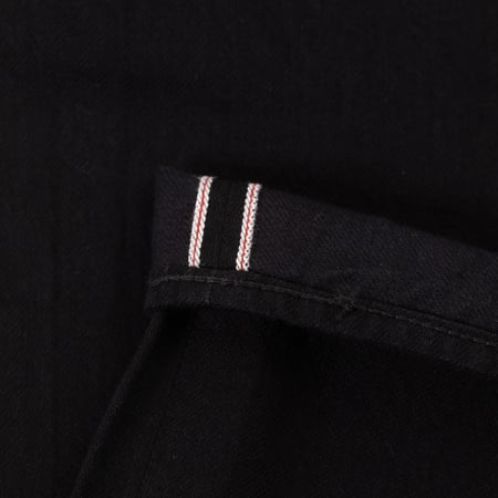 Image Flâneurs SUGAR CANE / 13oz Black Denim Type-III Slim Fit détail selvedge