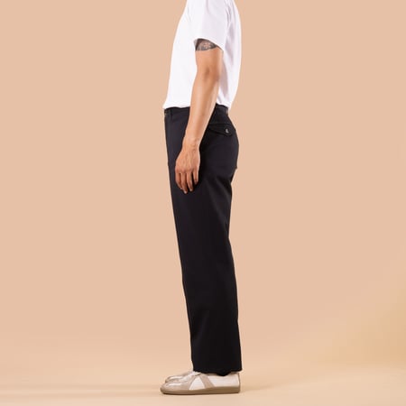 Image flâneurs  BARNSTORMER / 1952UC Flat Front Chino Navy produit