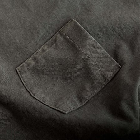 "SURE MFG" 7.5oz Pocket Short Sleeve Tee Black