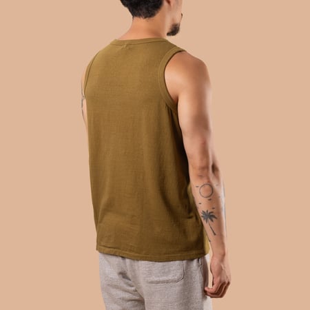 Basic Tank Top Khaki