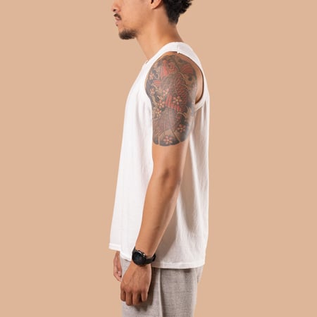 Basic Tank Top Off White