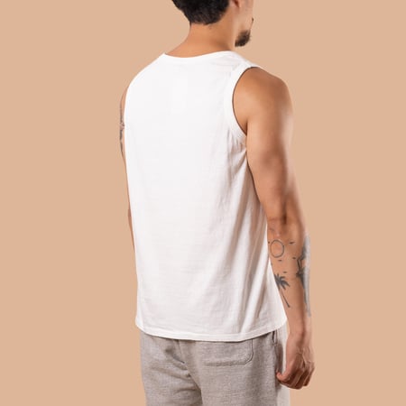 Basic Tank Top Off White
