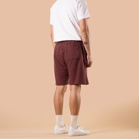 Sweat Short Pants Bordeaux