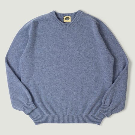 NITTO KNITWEAR X FLANEURS Pull Bedros Geelongora Denim