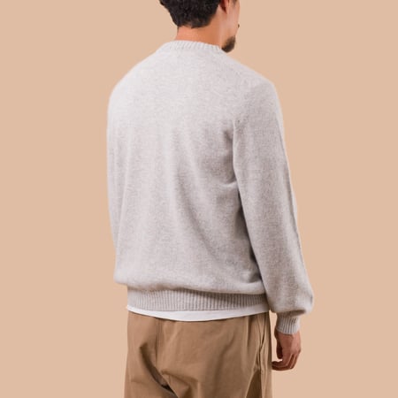 NITTO KNITWEAR X FLANEURS / Pull Bedros Geelongora Quartz