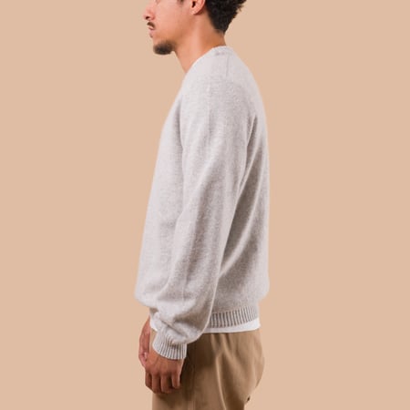 NITTO KNITWEAR X FLANEURS / Bedros Geelongora Sweater Quartz