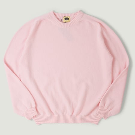 NITTO KNITWEAR X FLANEURS Pull Bedros Geelongora candy floss